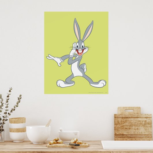 BUGS BUNNY™ Flüstern 2 Poster (Küche)