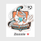BUGS BUNNY™ Football Club Badge Aufkleber (Blatt)