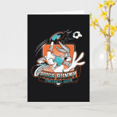 BUGS BUNNY™ Football Club Badge Karte (Gelbe Blume)
