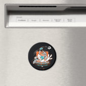 BUGS BUNNY™ Football Club Badge Magnet (In Situ (Geschirrspüler))