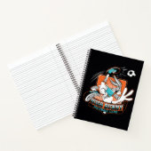 BUGS BUNNY™ Fußballverein-Abzeichen Notizblock (Innenseite)