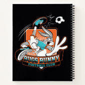 BUGS BUNNY™ Fußballverein-Abzeichen Notizblock (Rückseite)