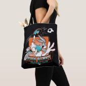 BUGS BUNNY™ Fußballverein-Emblem Tasche (Von Nahem)