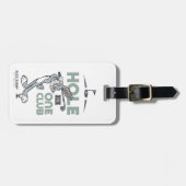 BUGS BUNNY™ Golfspielen - Loch in einem Club Gepäckanhänger (Vorderseite horizontal)