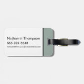 BUGS BUNNY™ Golfspielen - Loch in einem Club Gepäckanhänger (Rückseite horizontal)