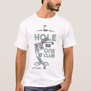 BUGS BUNNY™ Golfspielen - Loch in einem Club T-Shirt