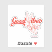BUGS BUNNY™ | Good Vibes Aufkleber (Blatt)