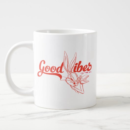 BUGS BUNNY™ | Good Vibes Jumbo-Tasse (Links)