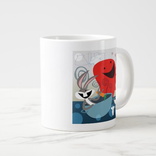 BUGS BUNNY™ & Gossamer Whimsical Meal Prep Jumbo-Tasse (Vorderseite Rechts)