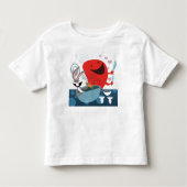 BUGS BUNNY™ & Gossamer Whimsical Meal Prep Kleinkind T-shirt (Vorderseite)