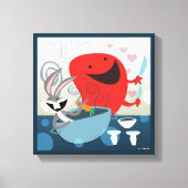 BUGS BUNNY™ & Gossamer Whimsical Meal Prep Leinwanddruck (Vorderseite)