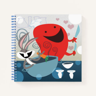 BUGS BUNNY™ & Gossamer Whimsical Meal Prep Notizblock