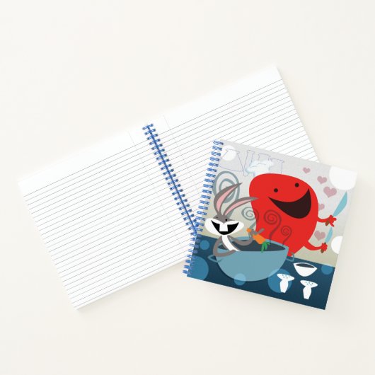 BUGS BUNNY™ & Gossamer Whimsical Meal Prep Notizblock (Innenseite)