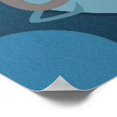 BUGS BUNNY™ & Gossamer Whimsical Meal Prep Poster (Ecke)