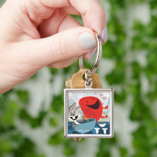 BUGS BUNNY™ & Gossamer Whimsical Meal Prep Schlüsselanhänger