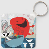 BUGS BUNNY™ & Gossamer Whimsical Meal Prep Schlüsselanhänger (Rückseite)