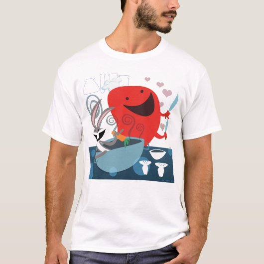 BUGS BUNNY™ & Gossamer Whimsical Meal Prep T-Shirt (Vorderseite)