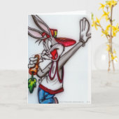 BUGS BUNNY™ Hipster 2 Karte (Gelbe Blume)