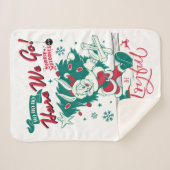 BUGS BUNNY™ - Ho Ho Ho, Hare We Go! Sherpadecke (Vorderseite (Horizontal))