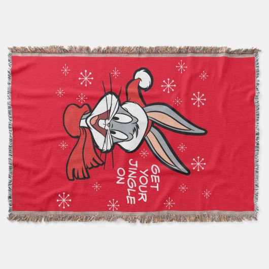 BUGS BUNNY™ Holiday Cheer Decke (Vorderseite)