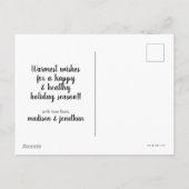 BUGS BUNNY™ Holiday Cheer Feiertagspostkarte (Rückseite)