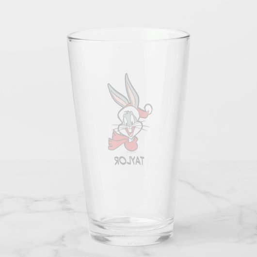 BUGS BUNNY™ Holiday Cheer Glas (Rückseite)
