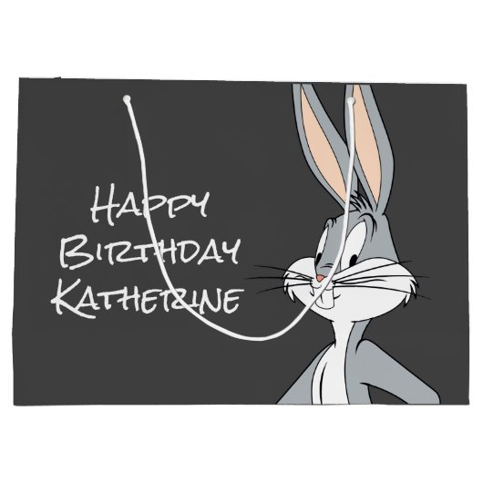BUGS BUNNY™ | Hüfthandschuhe Große Geschenktüte (Rückseite)