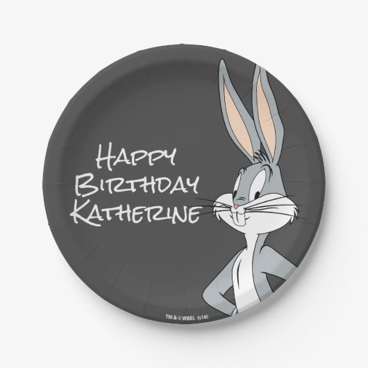 BUGS BUNNY™ | Hüfthandschuhe Pappteller (Vorderseite)