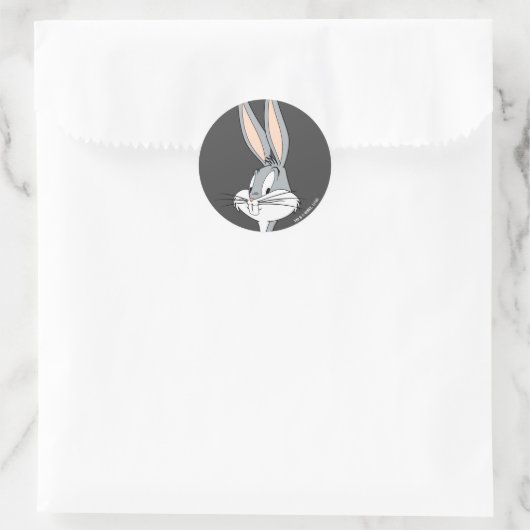 BUGS BUNNY™ | Hüfthandschuhe Runder Aufkleber (Tasche)
