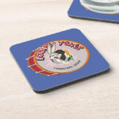 BUGS BUNNY™ INNERHALB VON LOONEY TUNES™ Drum Getränkeuntersetzer (Linke Seite)