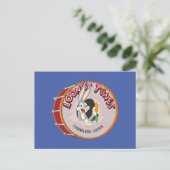 BUGS BUNNY™ Inside LOONEY TUNES™ Drum Postkarte (Stehend Vorderseite)