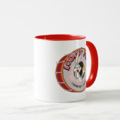 BUGS BUNNY™ Inside LOONEY TUNES™ Drum Tasse (VorderseiteRechts)