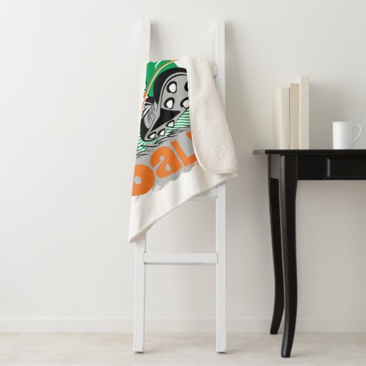 BUGS BUNNY™ Kicking Soccer Goal Sherpadecke (Beispiel)