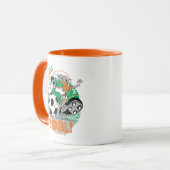 BUGS BUNNY™ Kicking Soccer Goal Tasse (Vorderseite Links)