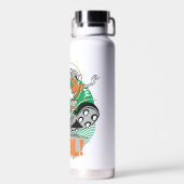 BUGS BUNNY™ Kicking Soccer Goal Trinkflasche (Rückseite)
