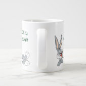 BUGS BUNNY™ Lay Down Eating Carrot Jumbo-Tasse (Rückseite)