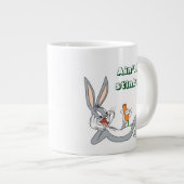 BUGS BUNNY™ Lay Down Eating Carrot Jumbo-Tasse (Vorderseite Rechts)
