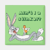 BUGS BUNNY™ Lay Down Eating Carrot Magnet (Vorne)