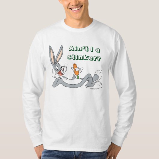 BUGS BUNNY™ Lay Down Eating Carrot T-Shirt (Vorderseite)