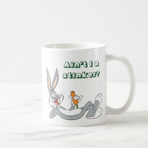 BUGS BUNNY™ liegt beim Essen einer Karotte Kaffeetasse