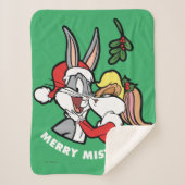 BUGS BUNNY™ & Lola "Merry Mistletoe" Sherpadecke (Vorderseite)
