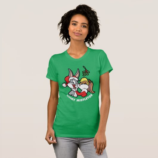 BUGS BUNNY™ & Lola "Merry Mistletoe" T-Shirt (Vorne ganz)