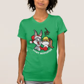 BUGS BUNNY™ & Lola "Merry Mistletoe" T-Shirt (Vorderseite)