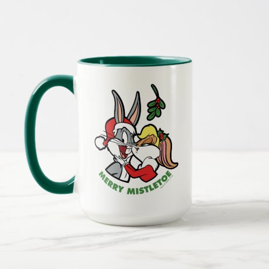 BUGS BUNNY™ & Lola "Merry Mistletoe" Tasse (Links)