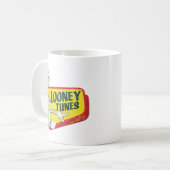 BUGS BUNNY™ LOONEY TUNES™ Retro-Patch Kaffeetasse (Vorderseite Links)