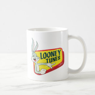 BUGS BUNNY™ LOONEY TUNES™ Retro-Patch Kaffeetasse