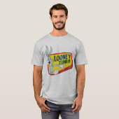 BUGS BUNNY™ LOONEY TUNES™ Retro-Patch T-Shirt (Vorne ganz)