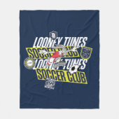 BUGS BUNNY™ LOONEY TUNES™ Soccer Club Fleecedecke (Vorderseite)