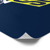 BUGS BUNNY™ LOONEY TUNES™ Soccer Club Poster (Ecke)