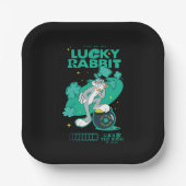 BUGS BUNNY™ Lucky Rabbit Pappteller (Vorderseite)